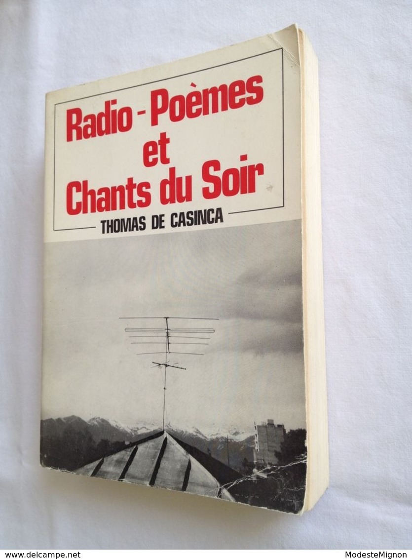 Radio-poèmes Et Chants Du Soir De Thomas De Casinca - Autres & Non Classés