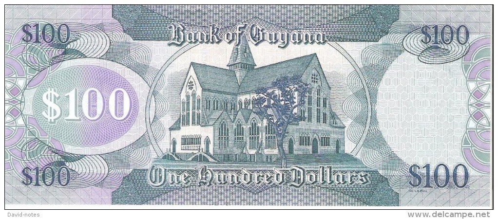 Guyana - Pick 36b - 100 Dollars 2006 - Unc - Guyana