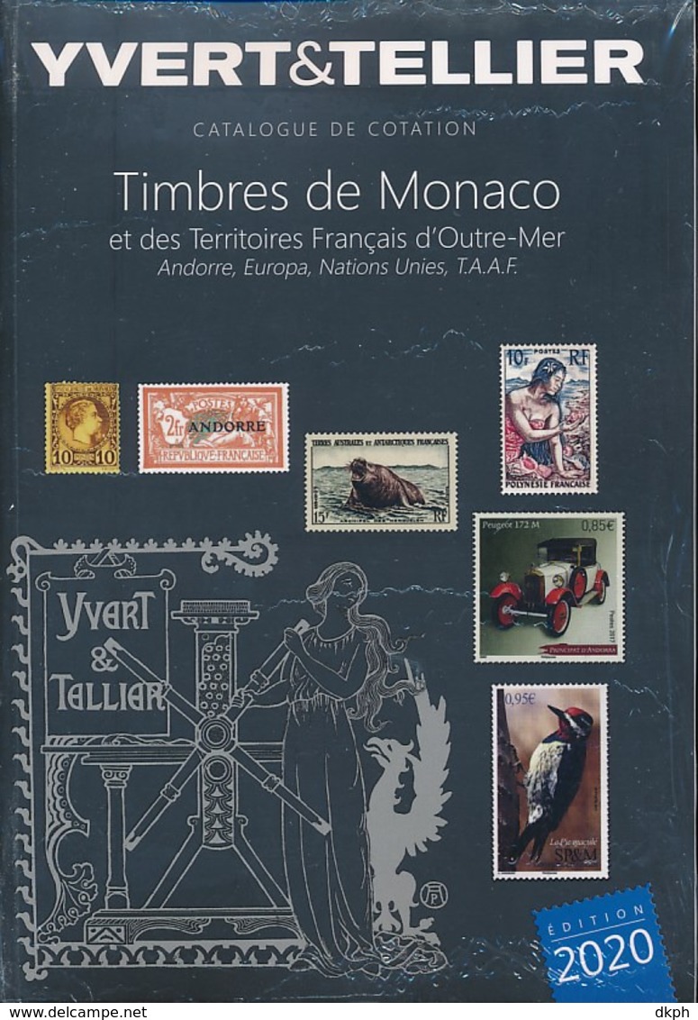 Catalogue Tome 1 Bis 2020 Des Timbres De Monaco Et Des Tom, Yvert Et Tellier - Other & Unclassified