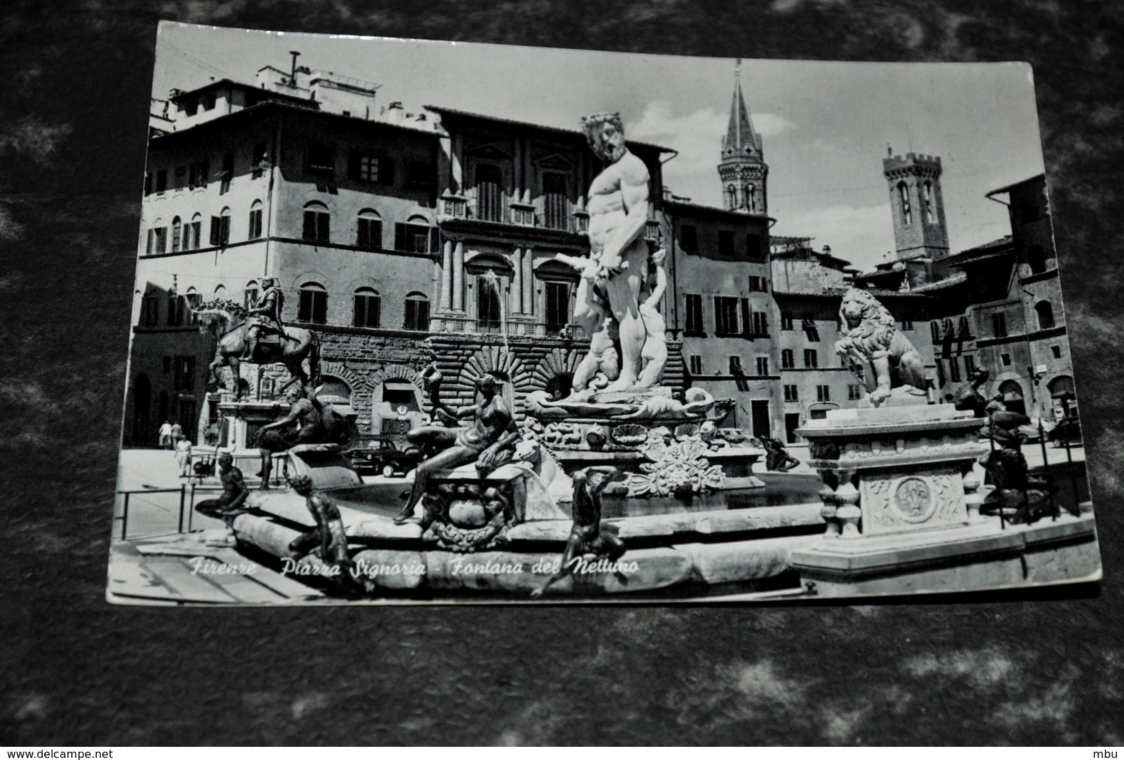 6930        FIRENZE, PIAZZA SIGNORIA, FONTANA DEL NETTUNO - Firenze