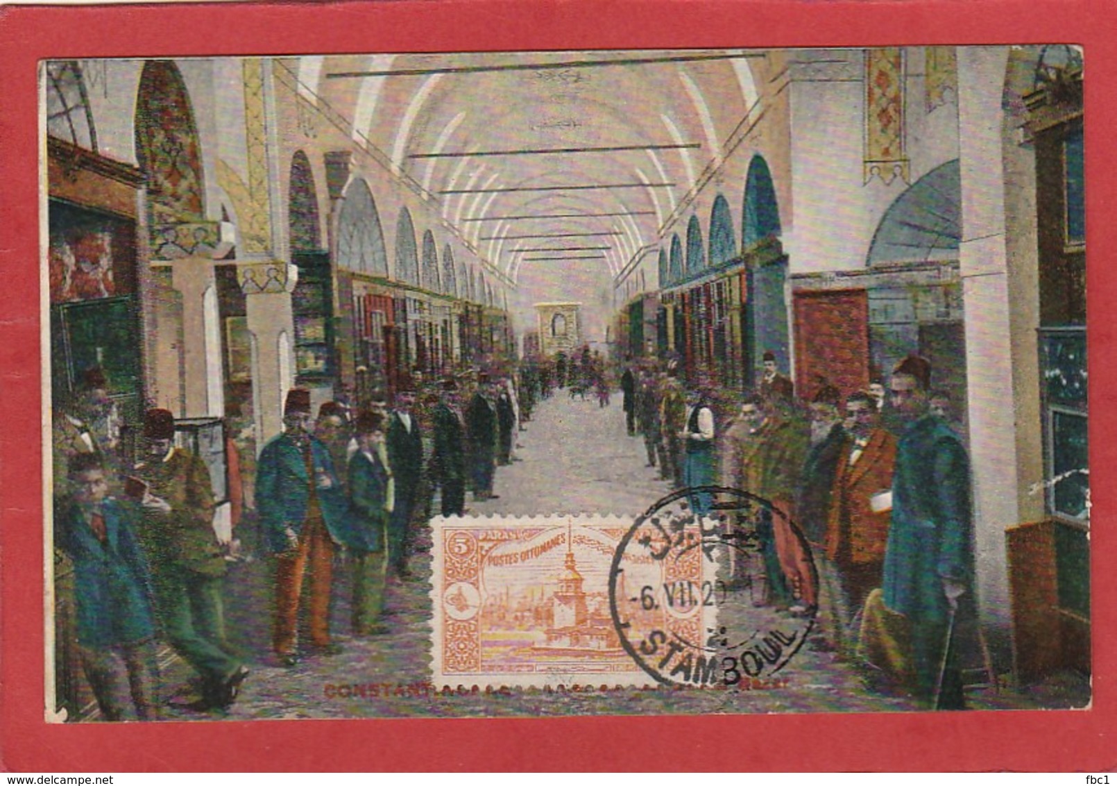 Turquie - Cachet De Stamboul 1920 - Briefe U. Dokumente