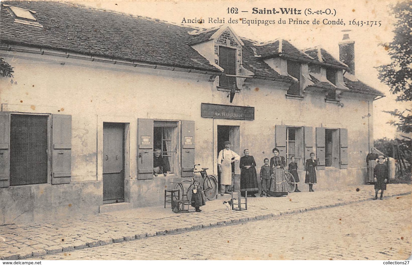 95-SAINT-WITZ- ANCIEN RELAI DES EQUIPAGES DU PRINCE DE CONDE 1643,1715 - Saint-Witz