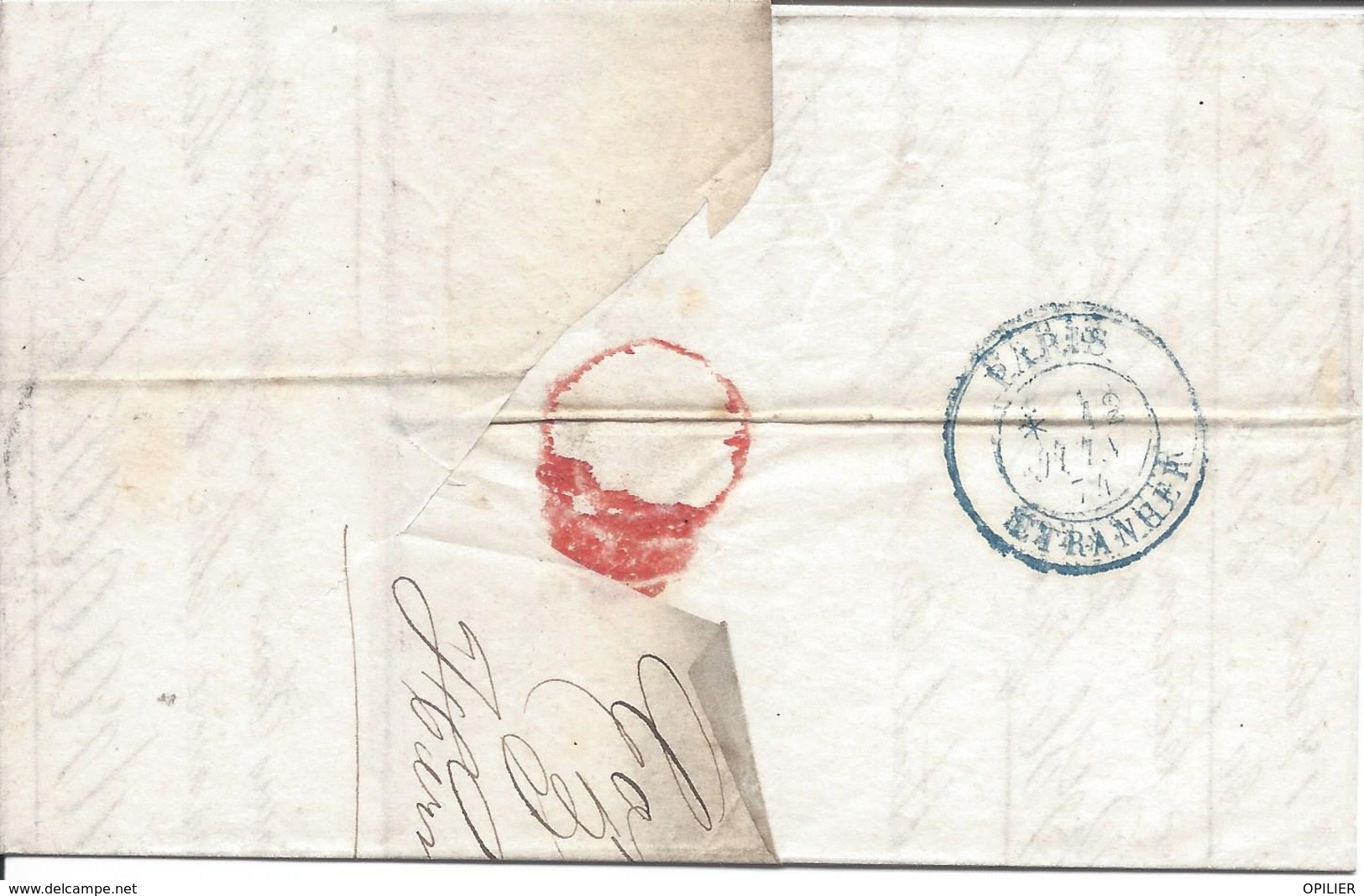 LEttre De CONSTANTINOPLE TURQUIE 3 Juin 1874 Timbre 80c 3ème République N°57 Pour PAris Cachet PARIS ETRANGER 12 Juin - 1849-1876: Klassieke Periode