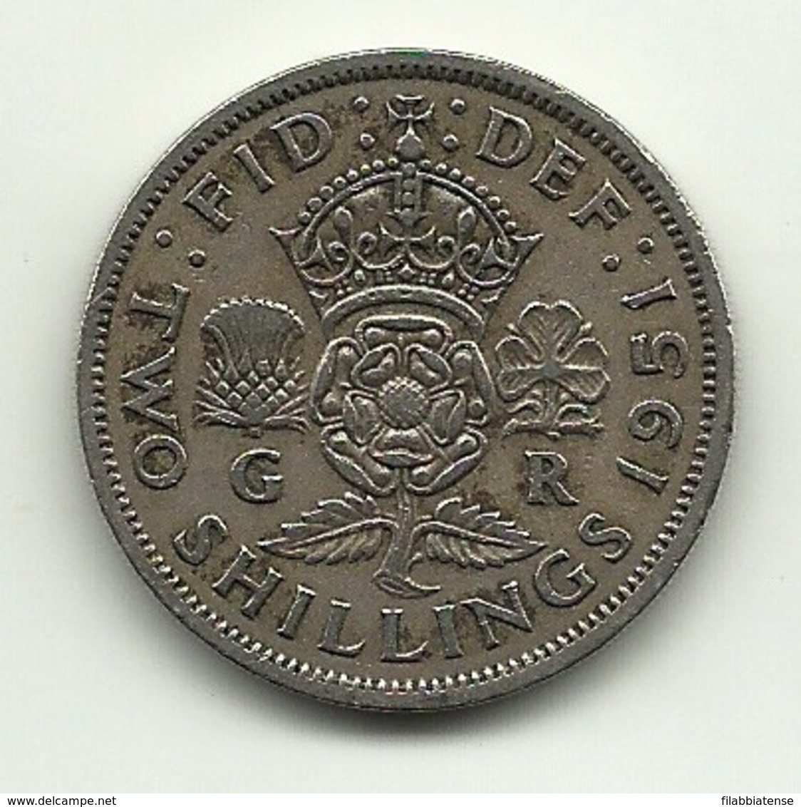 1951 - Gran Bretagna 2 Shillings     ----- - Altri & Non Classificati