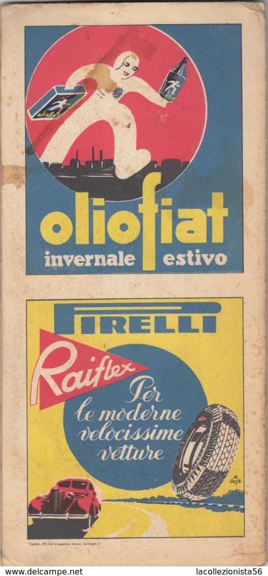 9528-CARTA AUTOMOBILISTICA D'ITALIA AL 200.000-FOGLIO 6-TRIESTE - Carte Stradali