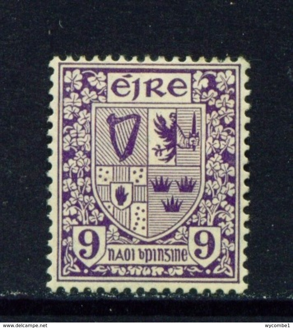 IRELAND  -  1922-23 Irish Free State First Definitives 9d Mounted/Hinged Mint - Neufs