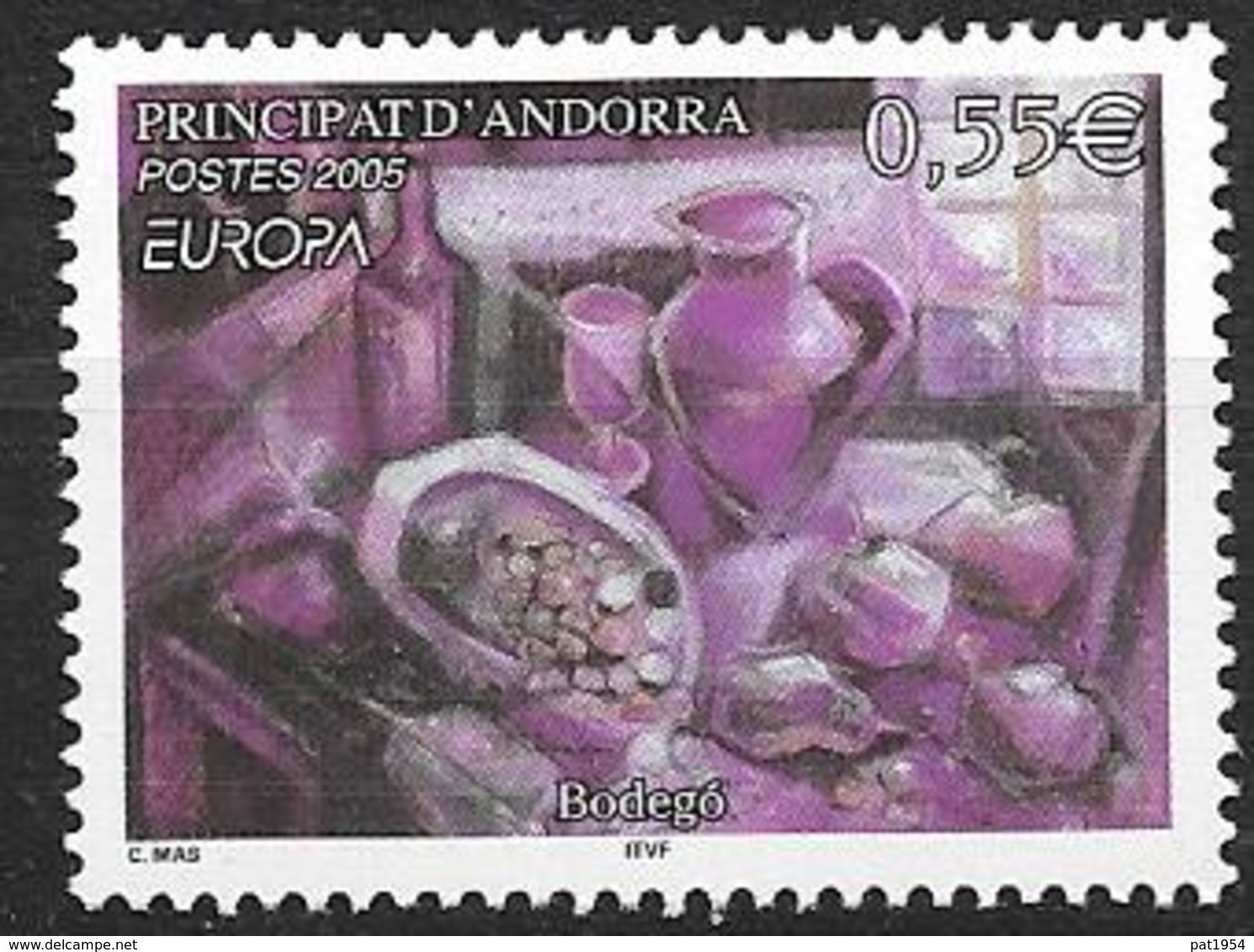 Andorre Français 2005 N° 608 Neuf Europa Gastronomie - Ungebraucht
