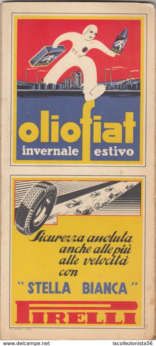 9530-CARTA AUTOMOBILISTICA D'ITALIA AL 200.000-FOGLIO 11-BOLOGNA-FIRENZE - Cartes Routières