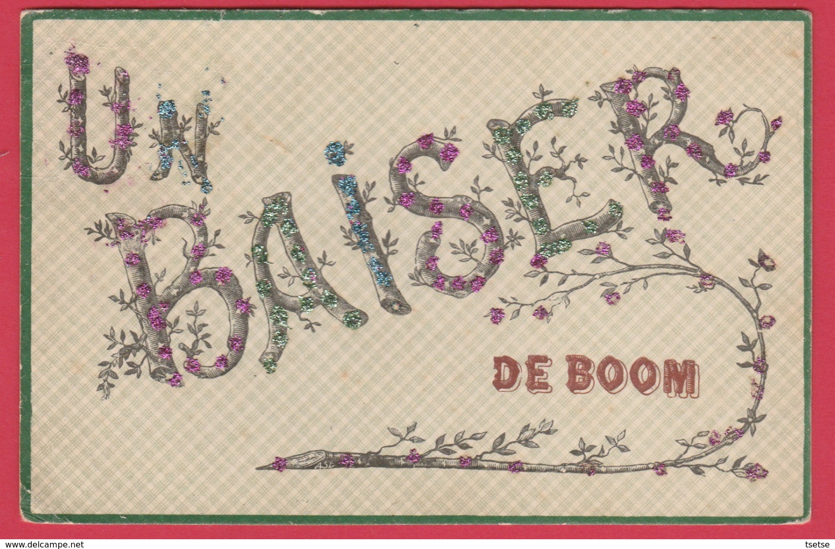 Boom - Un Baisier.... - Mooie Verbeelding - 1906 ( Verso Zien ) - Boom