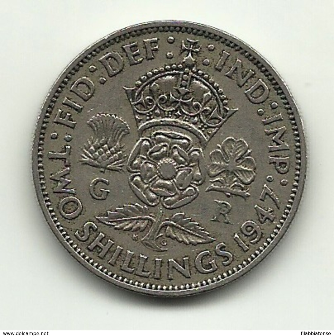 1947 - Gran Bretagna 2 Shillings     ----- - Altri & Non Classificati