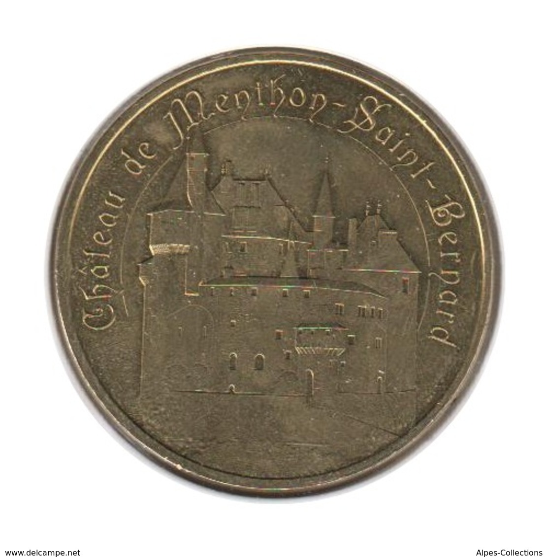 74001 - MEDAILLE TOURISTIQUE MONNAIE DE PARIS 74 - Château Menthon St Bernard - 2017 - 2017