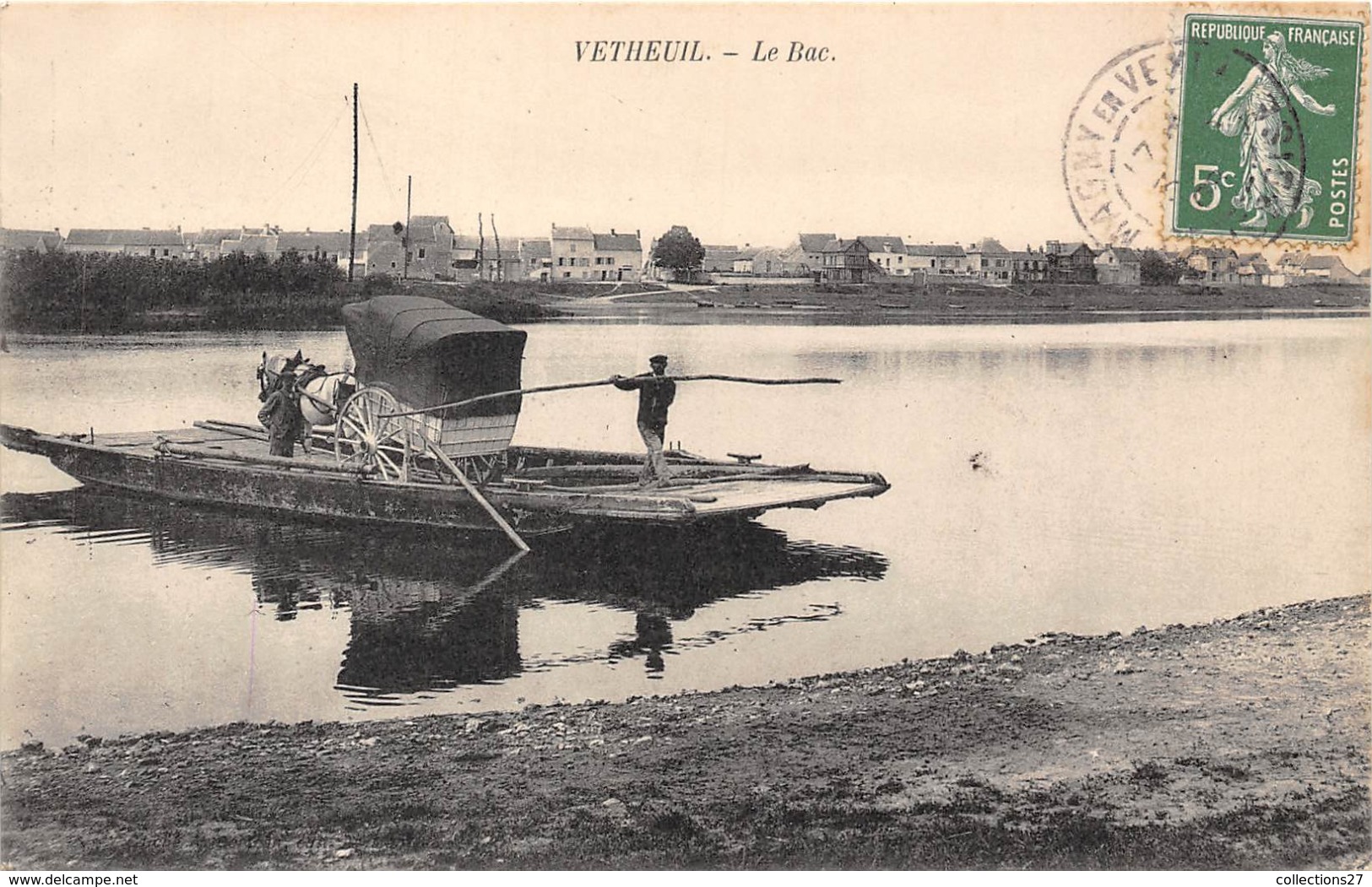 95-VETHEUIL- LE BAC - Vetheuil