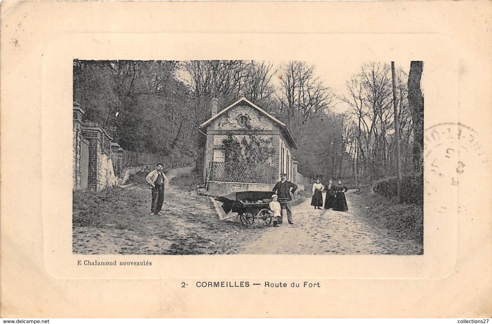 95-CORMAILLES- ROUTE DU FORT - Cormeilles En Parisis