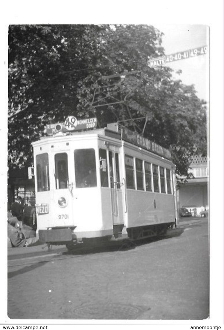 Antwerpen - Tram Naar Wommelgem (Foto 1956). - Antwerpen