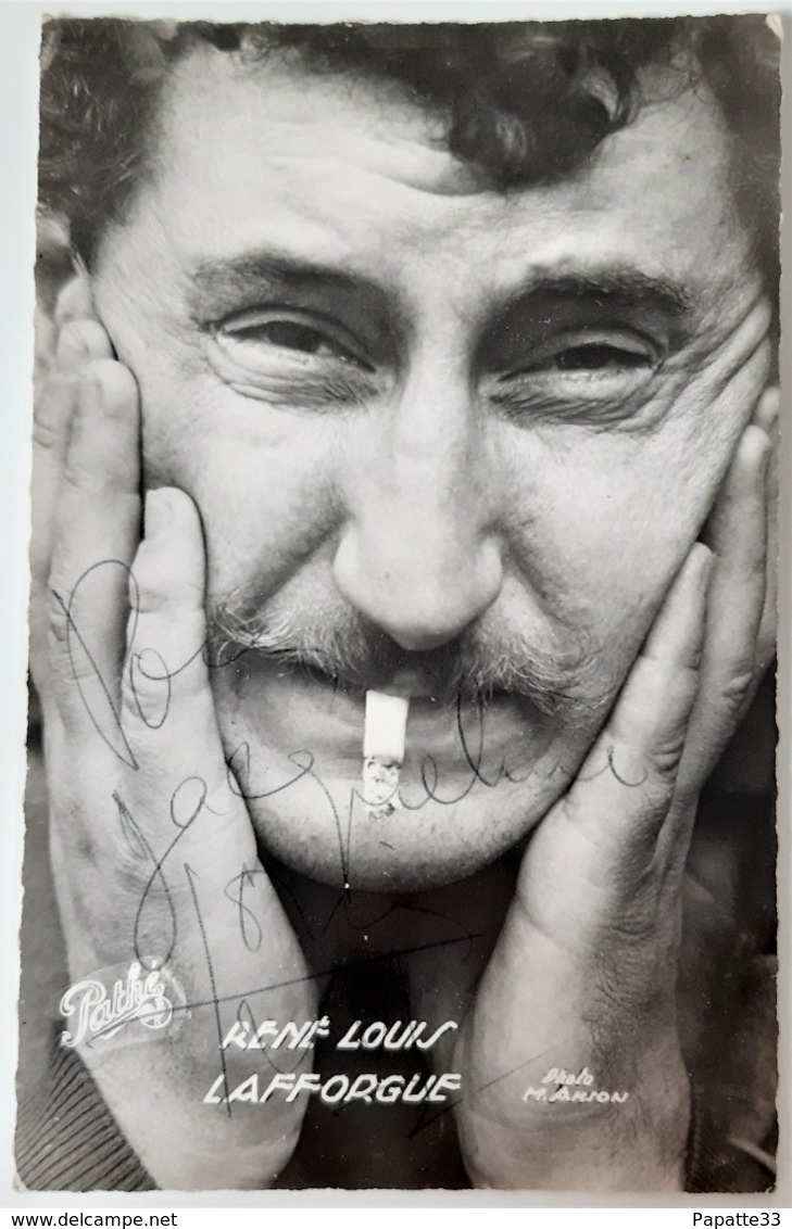 AUTOGRAPHE - RENE LOUIS LAFFORGUE - Autógrafos