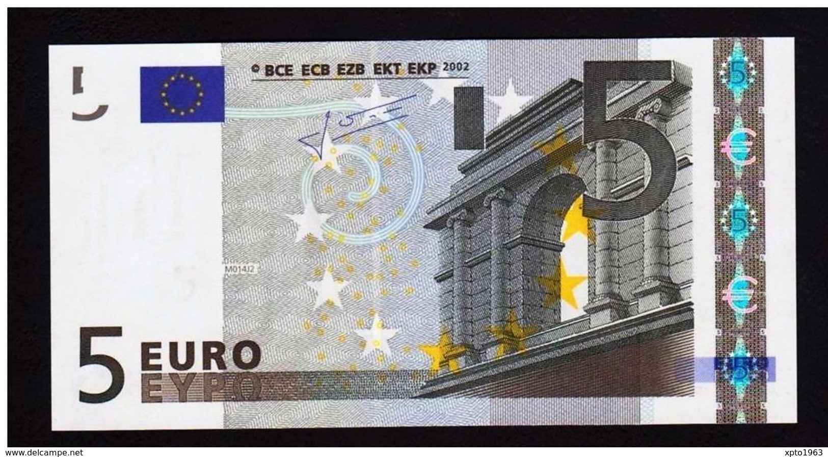 5 EURO SPAIN &#9733; V / M014J2 &#9733; - &#9733; UNC &#9733; - 5 Euro