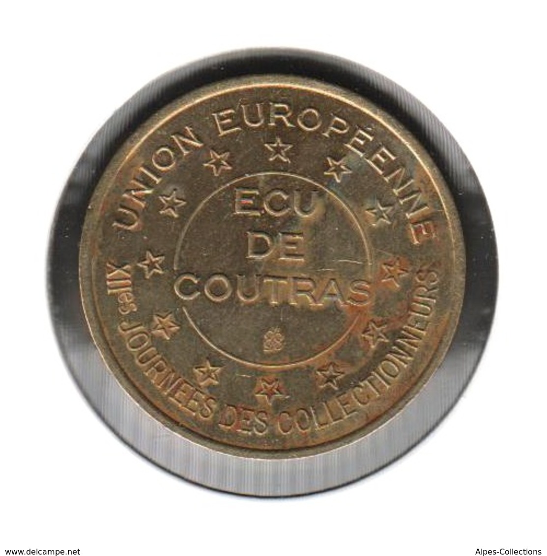 COUTRAS - EC0010.2 - 1 ECU DES VILLES - Réf: T21 - 1994 - Euros Of The Cities