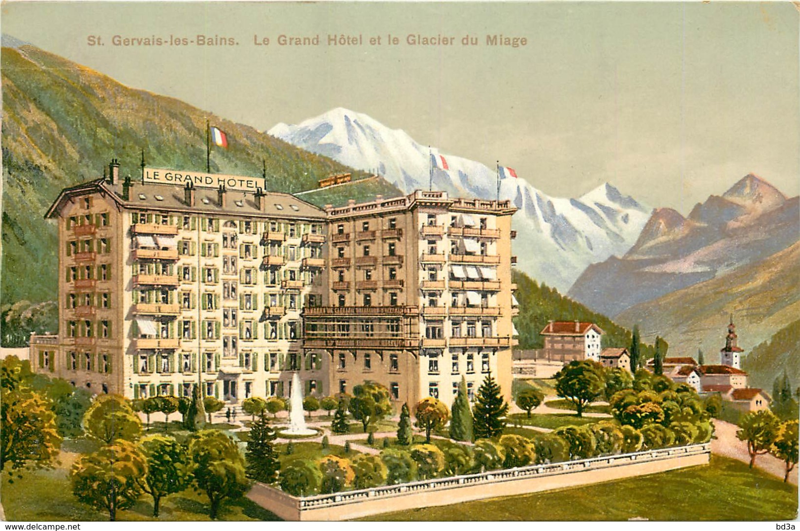 74 - SAINT GERVAIS LES BAINS - GRAND HOTEL - Saint-Gervais-les-Bains