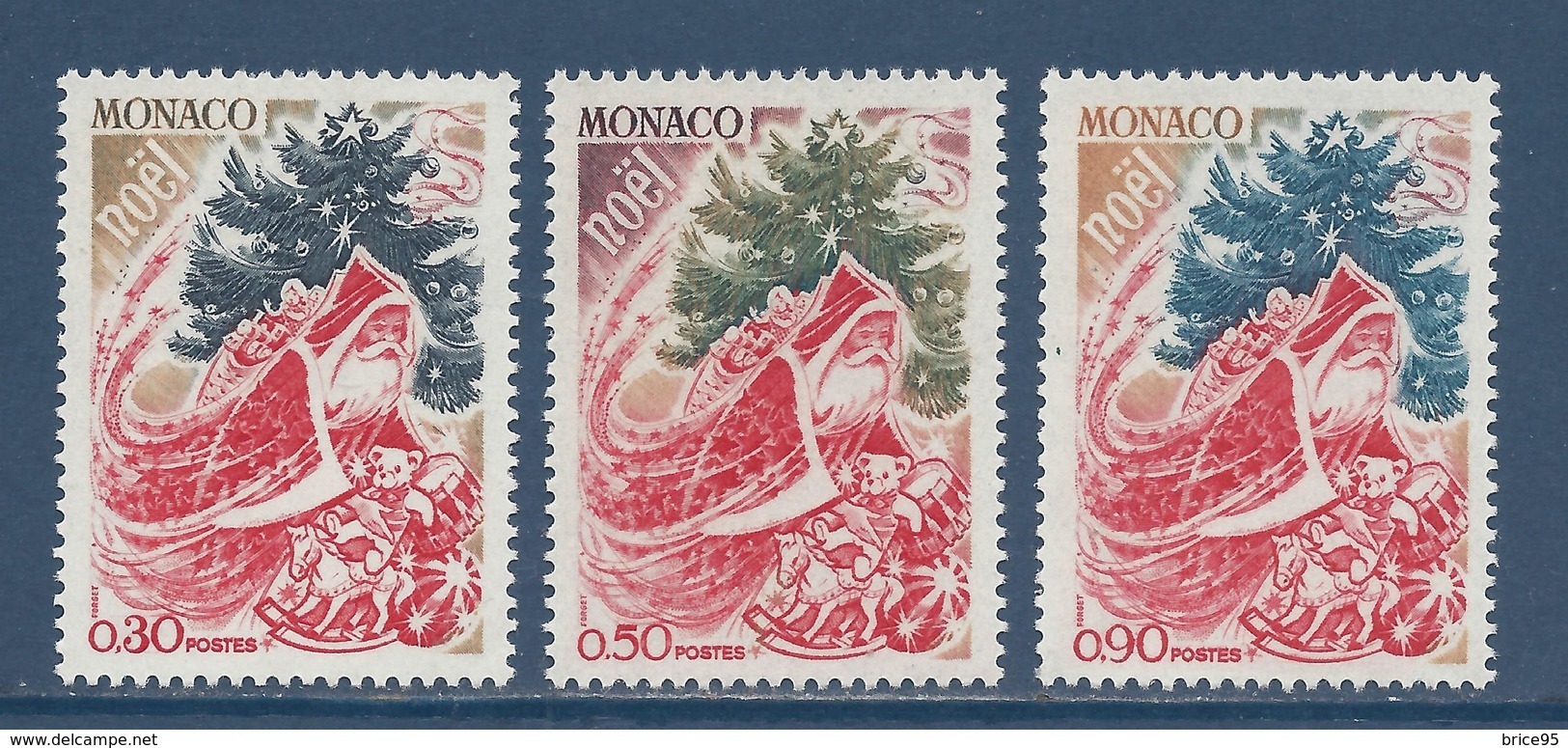 Monaco - YT N° 871 à 873 - Neuf Sans Charnière - 1972 - Neufs