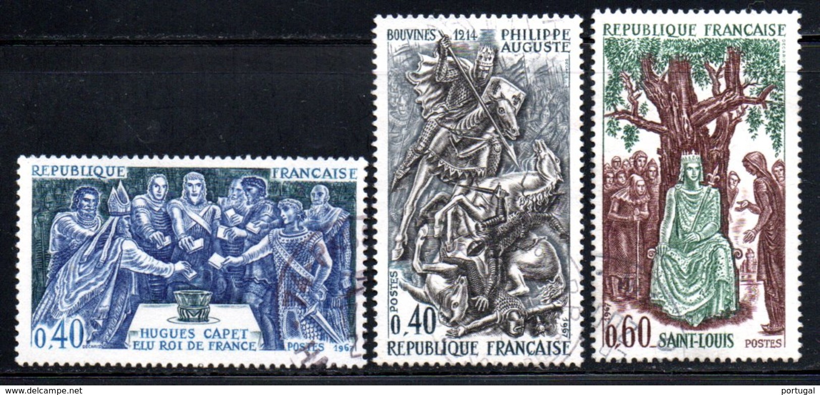 N° 1537 / 1539 - 1967 - Oblitérés