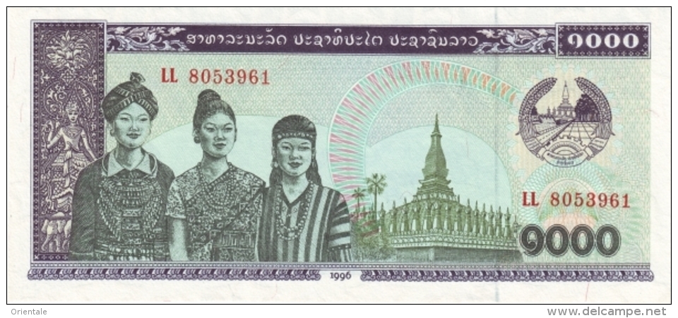 LAOS P. 32d 1000 K 1996 UNC - Laos