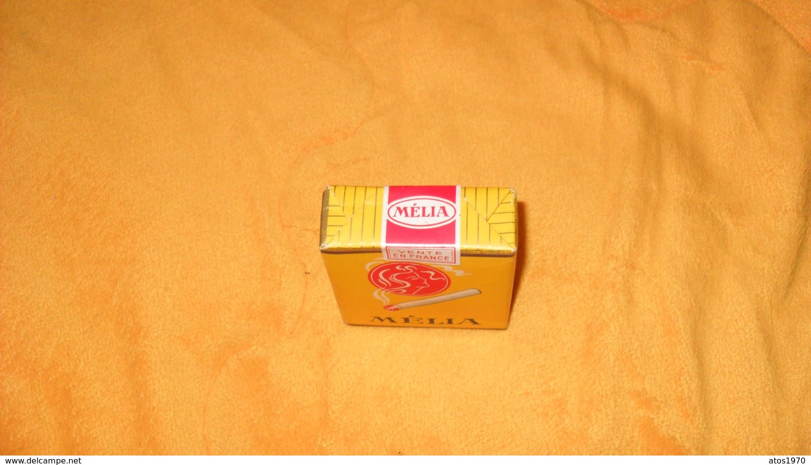 ANCIEN PAQUET DE CIGARETTES MELIA.../ CIGARETTES MELIA ALGER...S.A.C.M.A. A COLLECTIONNER... - Other & Unclassified