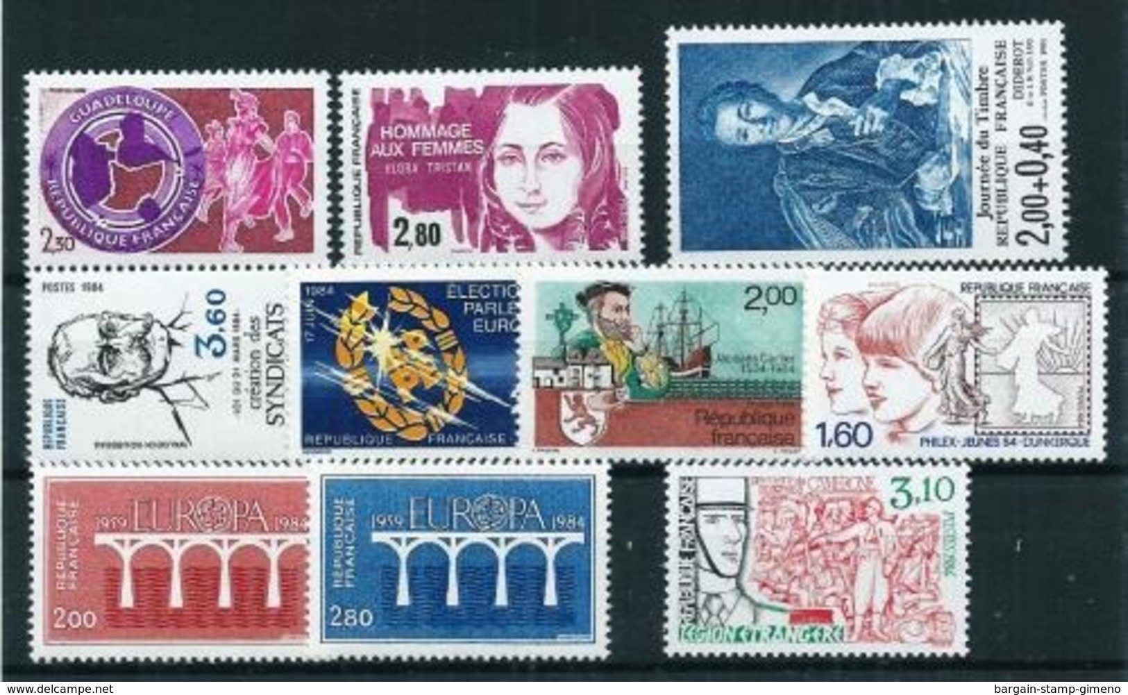 Francia Nº 2302/11 Nuevo Cat.13,15€ - Nuevos