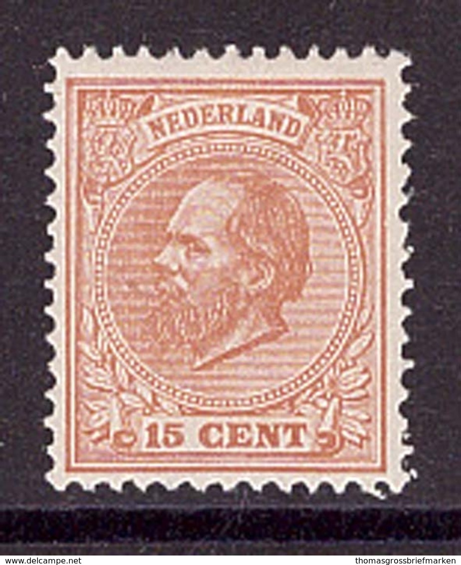 Niederlande 23 G Ungebraucht König Willem 15 C Geprüft 1884 (21911) - Nuovi