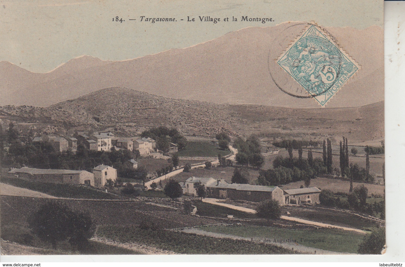 TARGASONNE - Le Village Et La Montagne - Autres & Non Classés