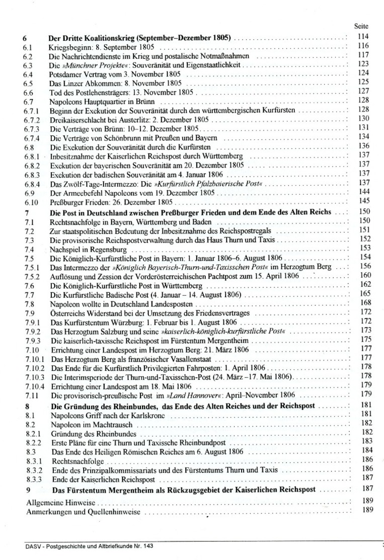 Der Zerfall Des Kaiserlichen Reichspostregals 1792 - 1806 Postgeschichte + Altbriefkunde Hefte 143 - 145 - Vorphilatelie