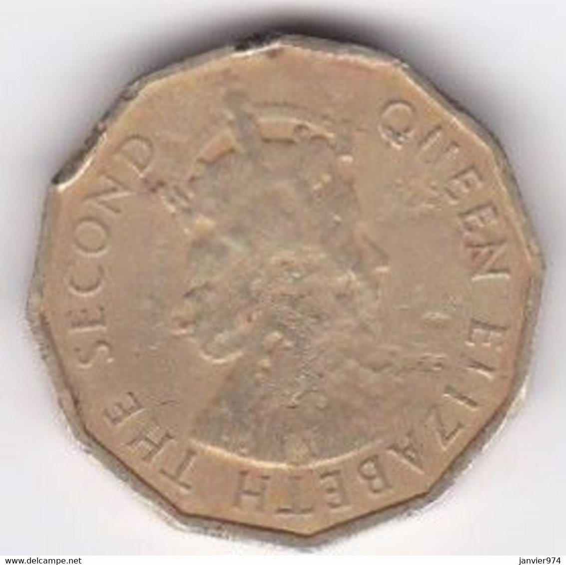 Seychelles 10 Cents 1953 . Elizabeth II . KM# 10 - Seychellen