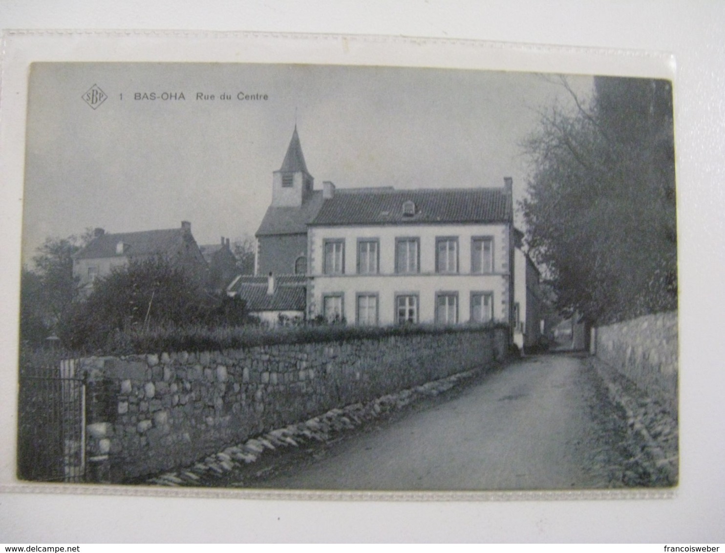 Ancien Carte Postale De Bas-oha  Rue  Du  Centre - Autres & Non Classés