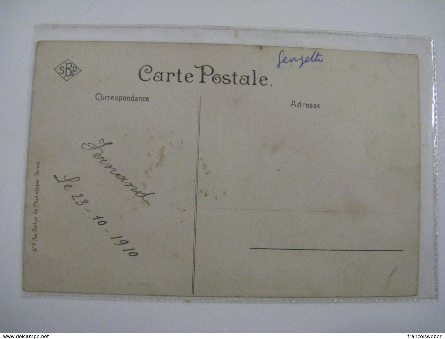 Ancien Carte Postale De Bas-oha  Rue  Du  Centre - Andere & Zonder Classificatie