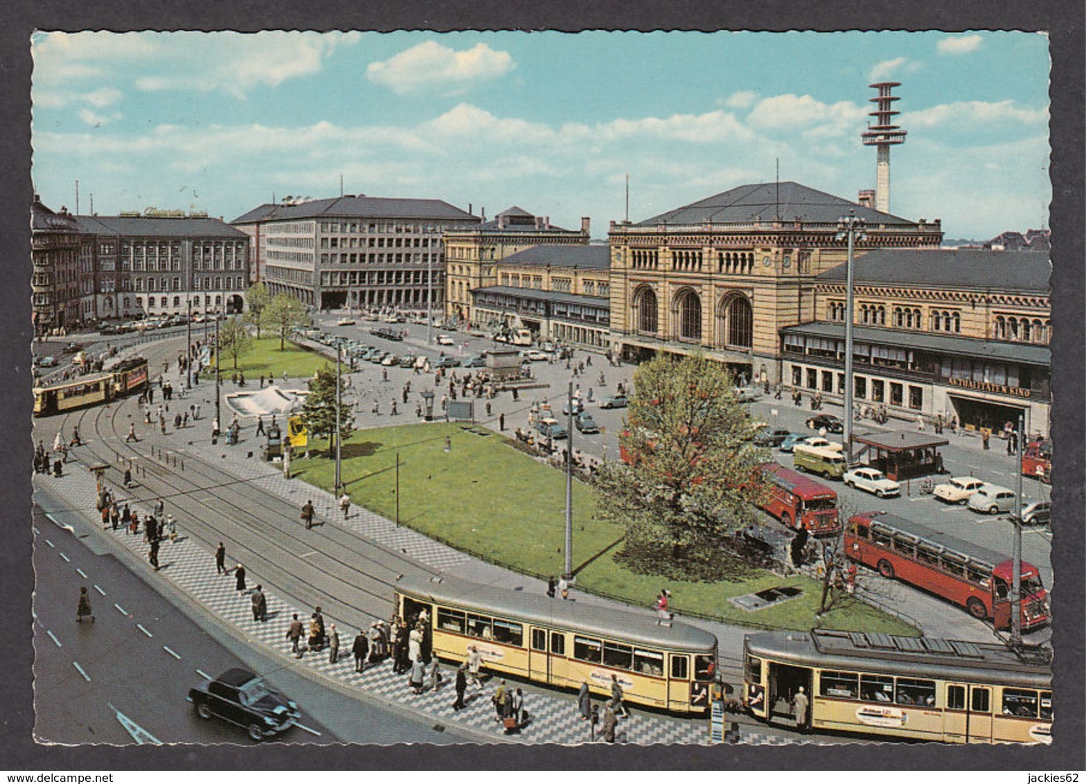 71969/ HANNOVER, Ernst-August-Platz Und Hauptbahnhof - Hannover