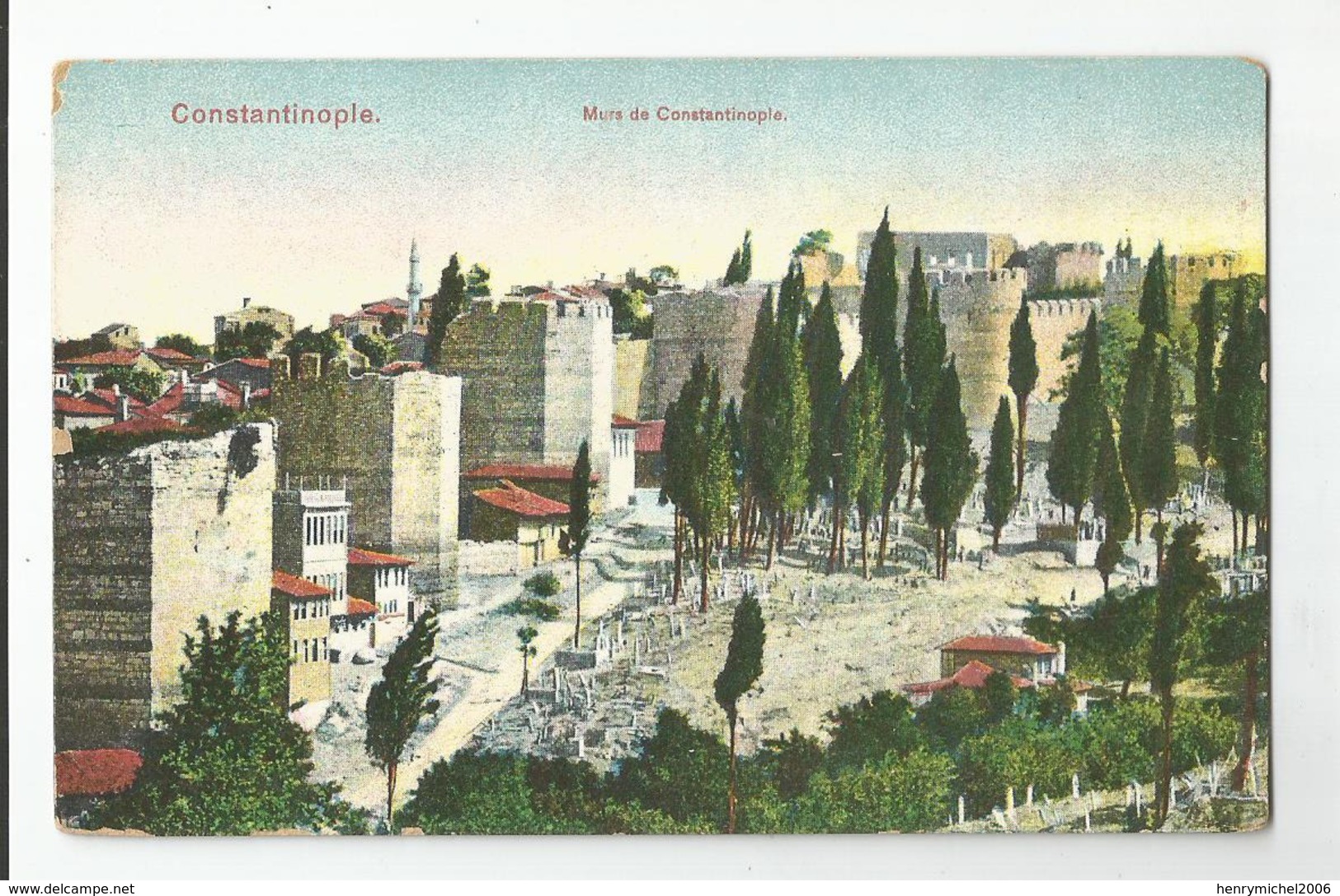 Turquie Constantinople Mur - Turquia