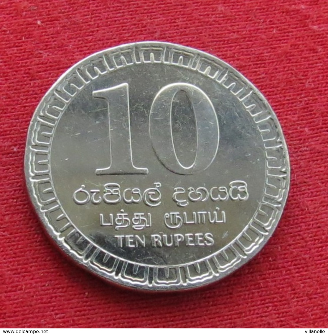 Sri Lanka 10 Rupees 2017 UNC Lt 623 - Sri Lanka