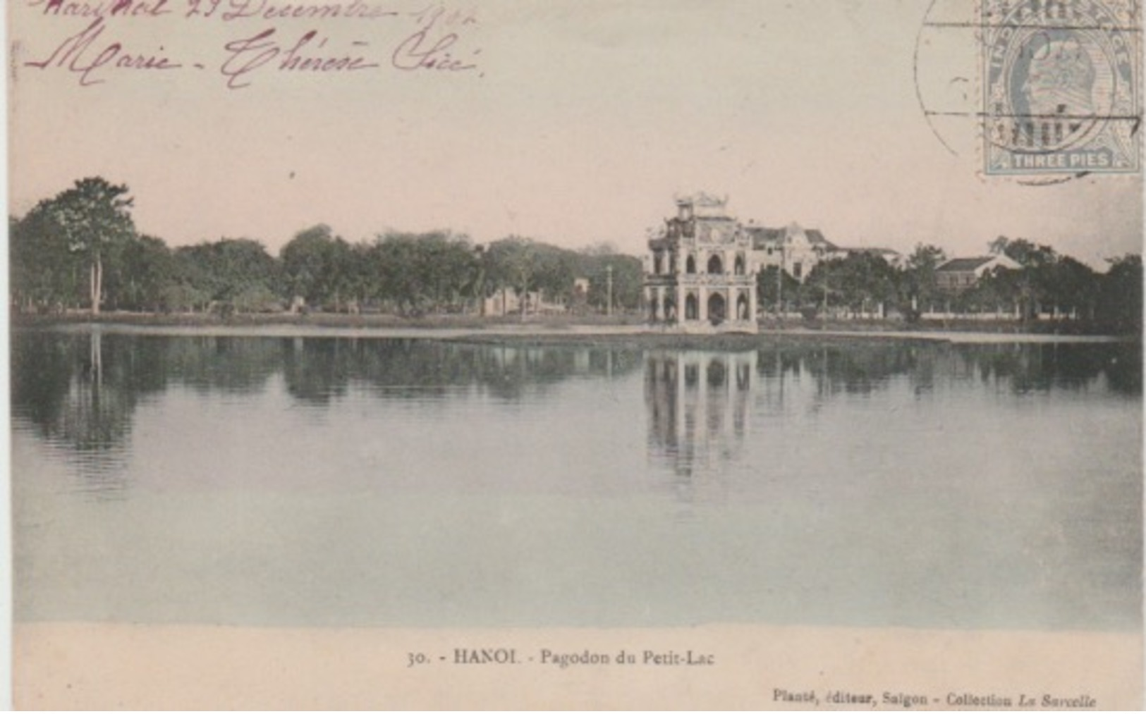 HANOI  -  PAGODON  DU  PETIT  LAC - Viêt-Nam