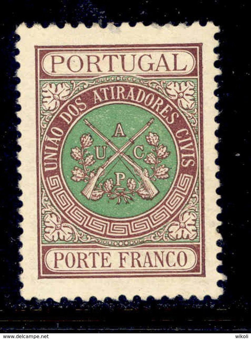 ! ! Portugal - 1900 Riffles Association - Af. UACP 02 - MH - Neufs