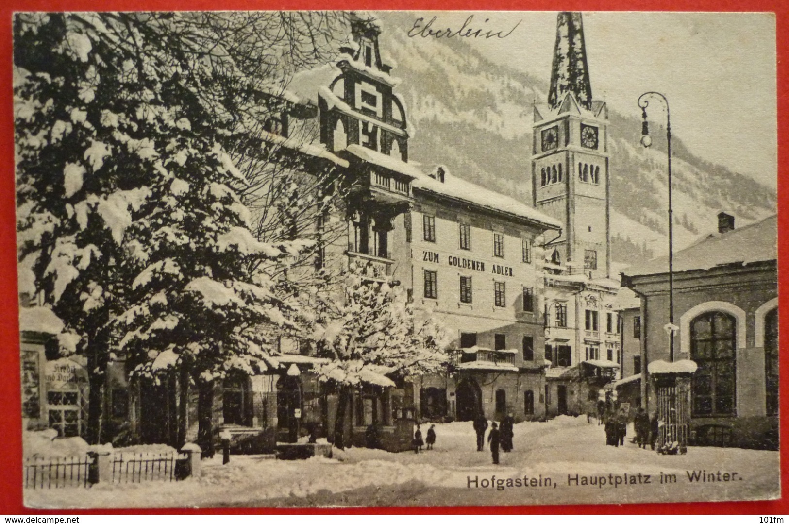 HOFGASTEIN, HAUPTPLATZ IM WINTER - Bad Hofgastein