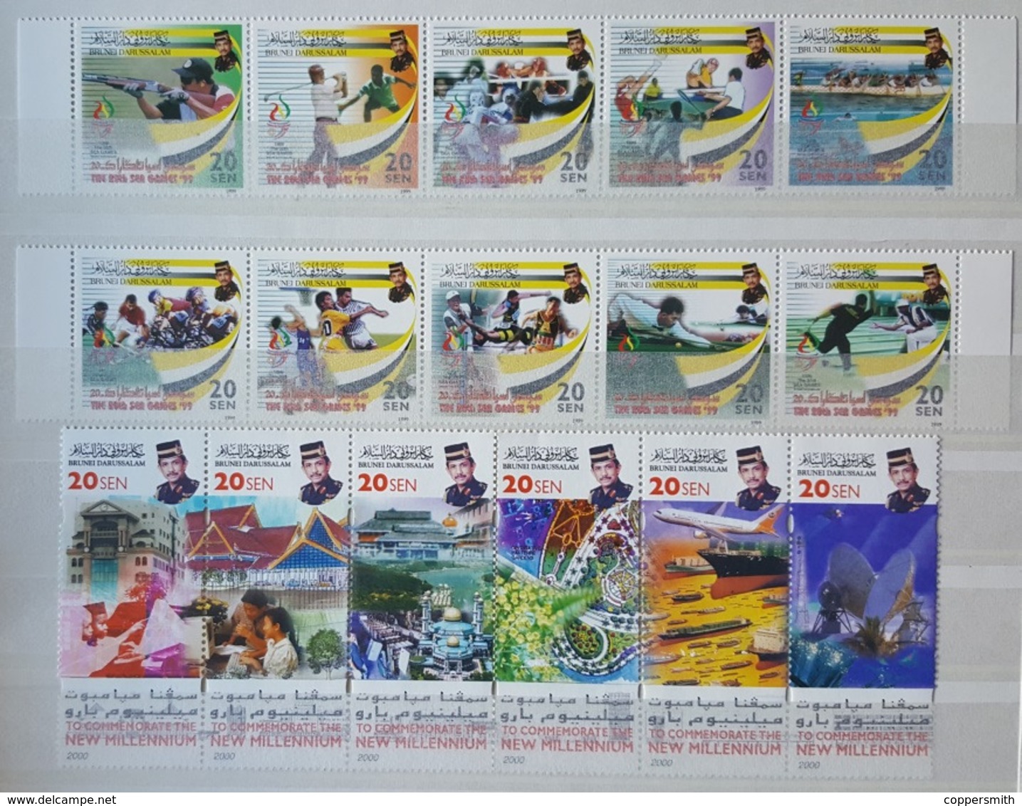 (037+75) Brunei  Kleines Los / Small / Petit Lot / Collection / Ex 1999-2000  ** / Mnh  Michel 559//578 - Brunei (1984-...)