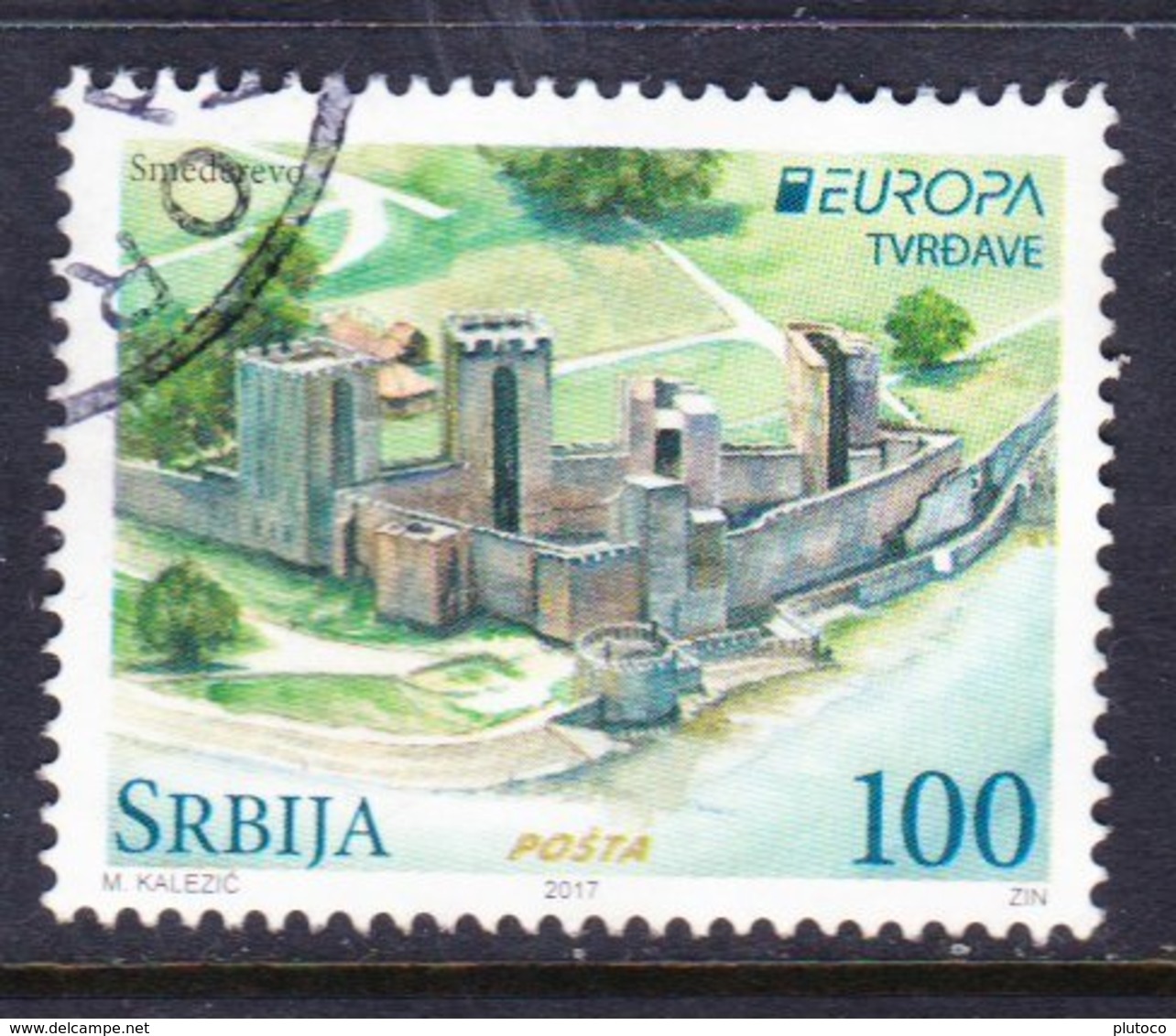 SERBIA, USED STAMP, OBLITRERÉ, SELLO USADO,EUROPA CEPT - 2017