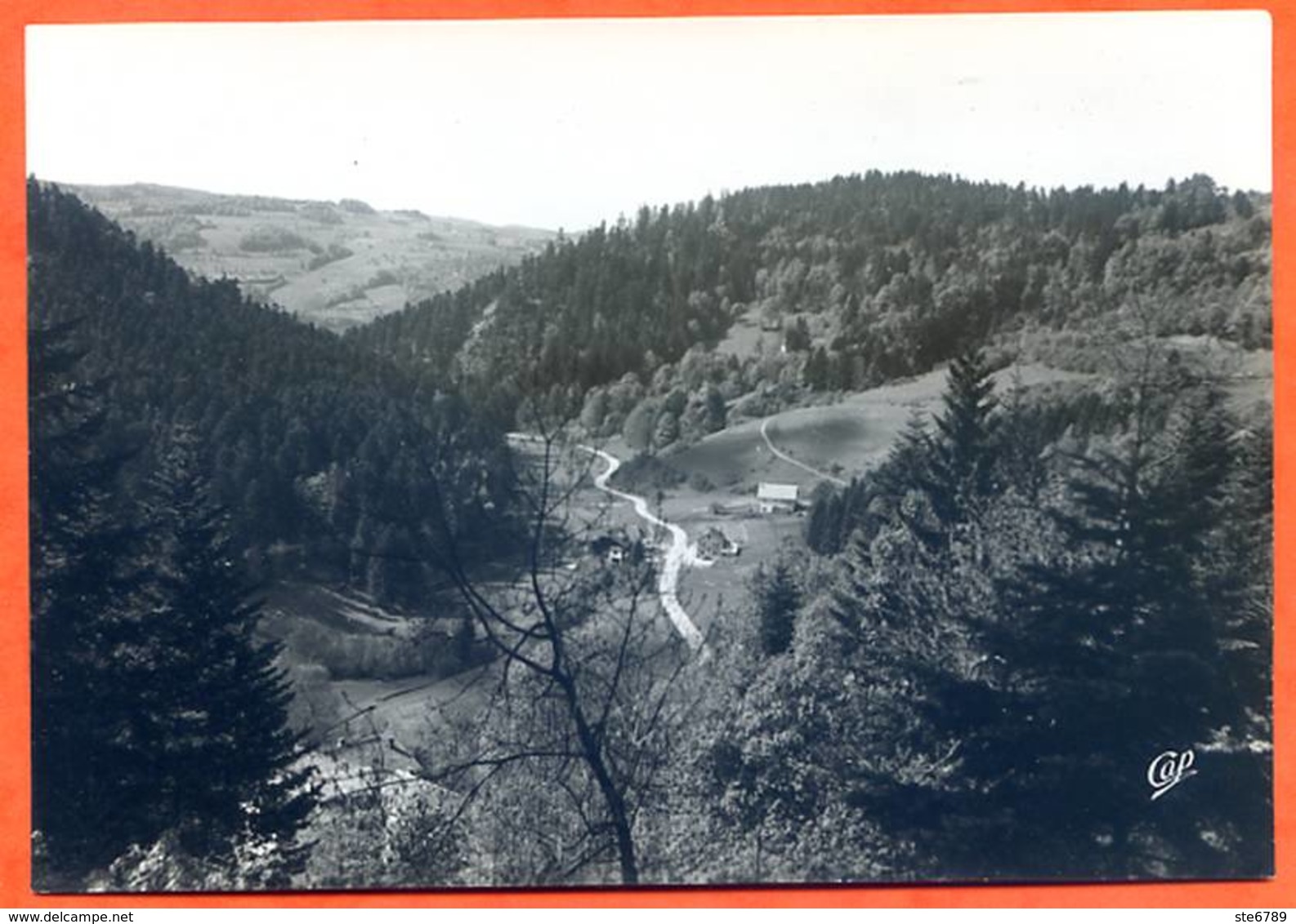 88 Env PLOMBIERES LES BAINS Vallée D Hérival Carte Vierge TBE - Plombieres Les Bains