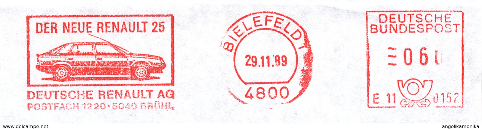 Freistempel 8275 Renault 25 - Maschinenstempel (EMA)