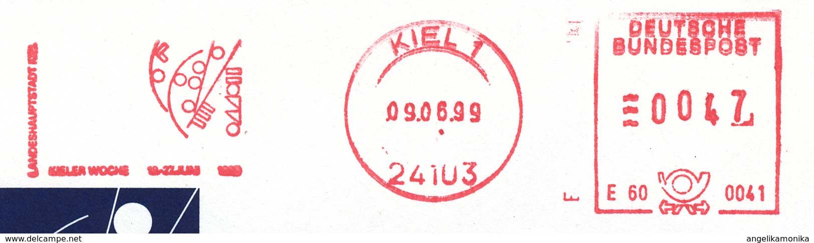 Freistempel 8301 Kieler Woche 1999 - Maschinenstempel (EMA)