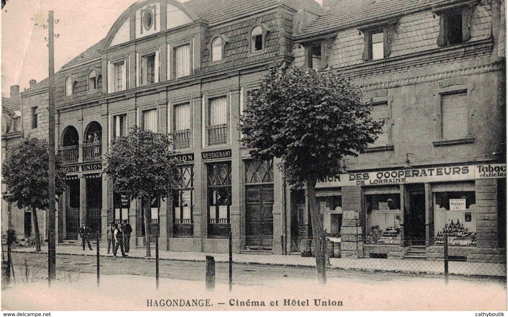 CP HAGONDANGE - Cinéma Et Hôtel Union - Hagondange