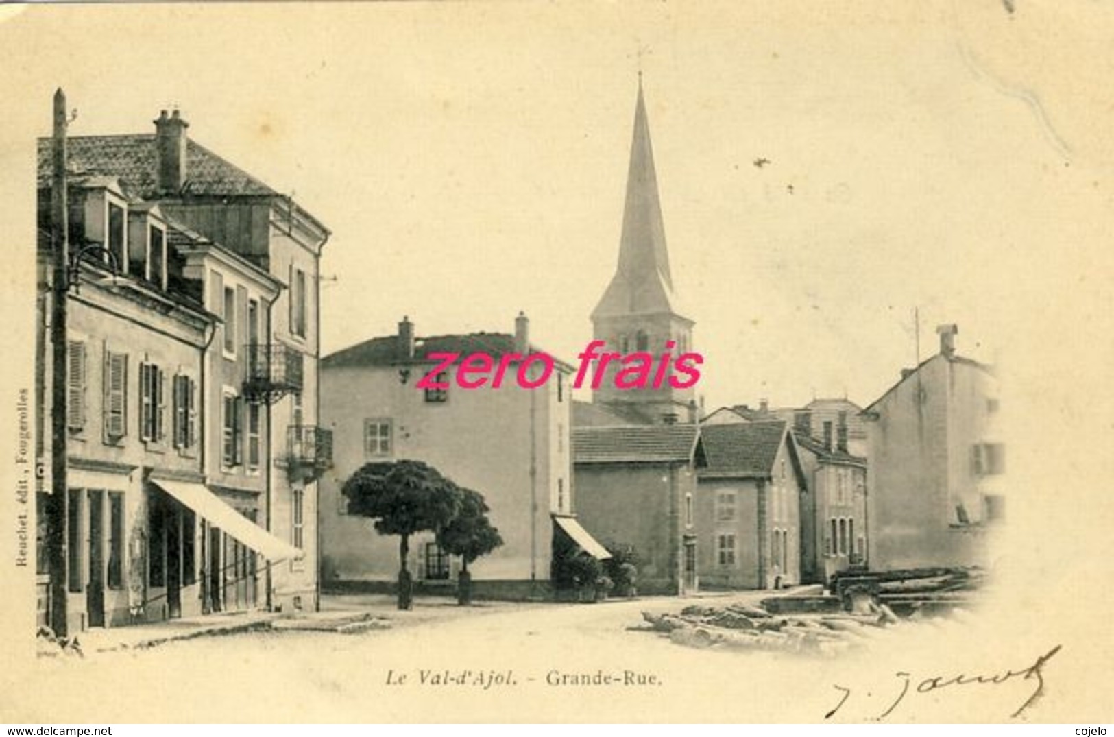 88 - Le Val-d'Ajol - Grande-Rue - 1903 - Andere & Zonder Classificatie