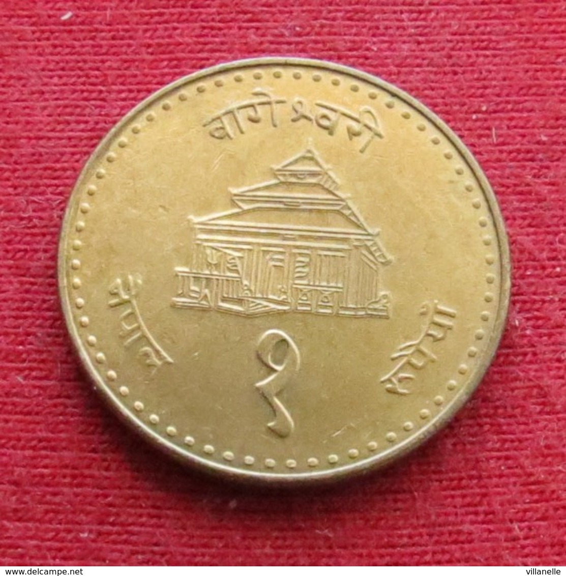 Nepal 1 Rupee 2001 Wºº Magnetic - Nepal