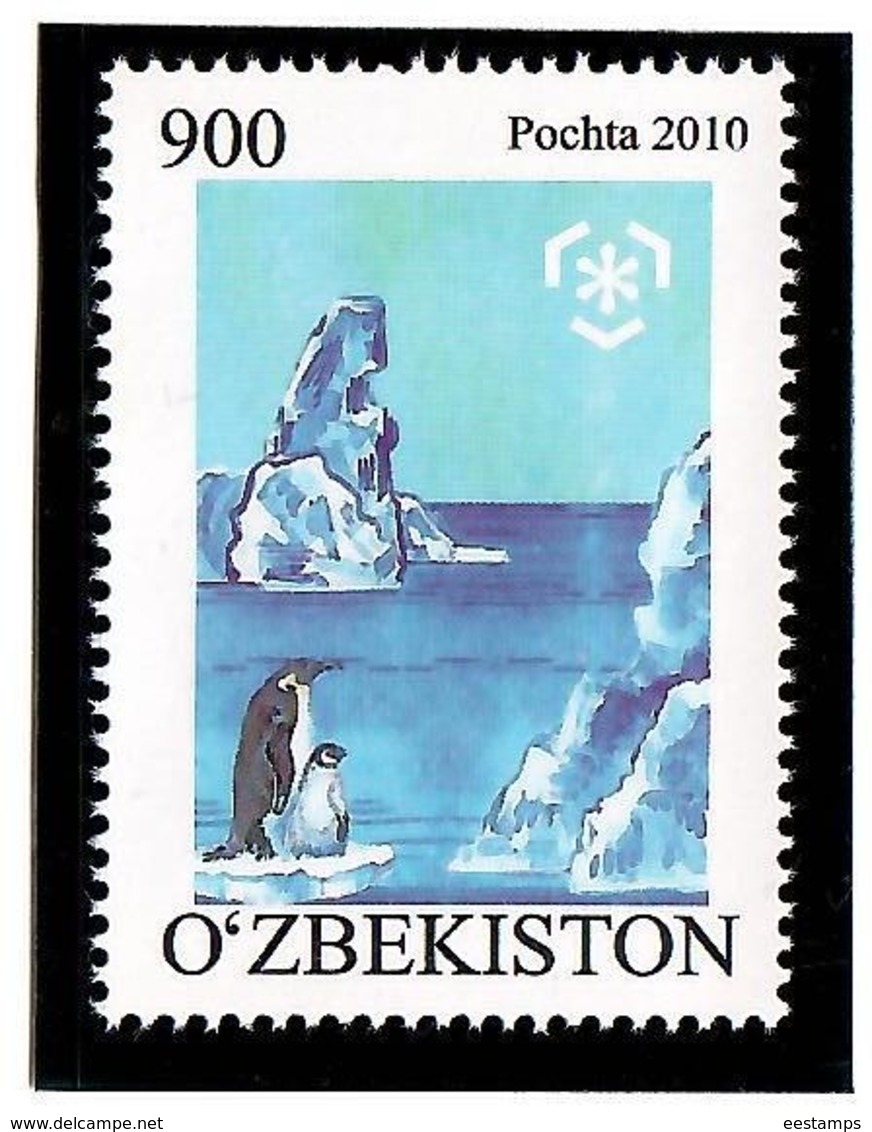 Uzbekistan 2010. Protect Polar Regions. 1v: 900  Michel # 917 - Oezbekistan