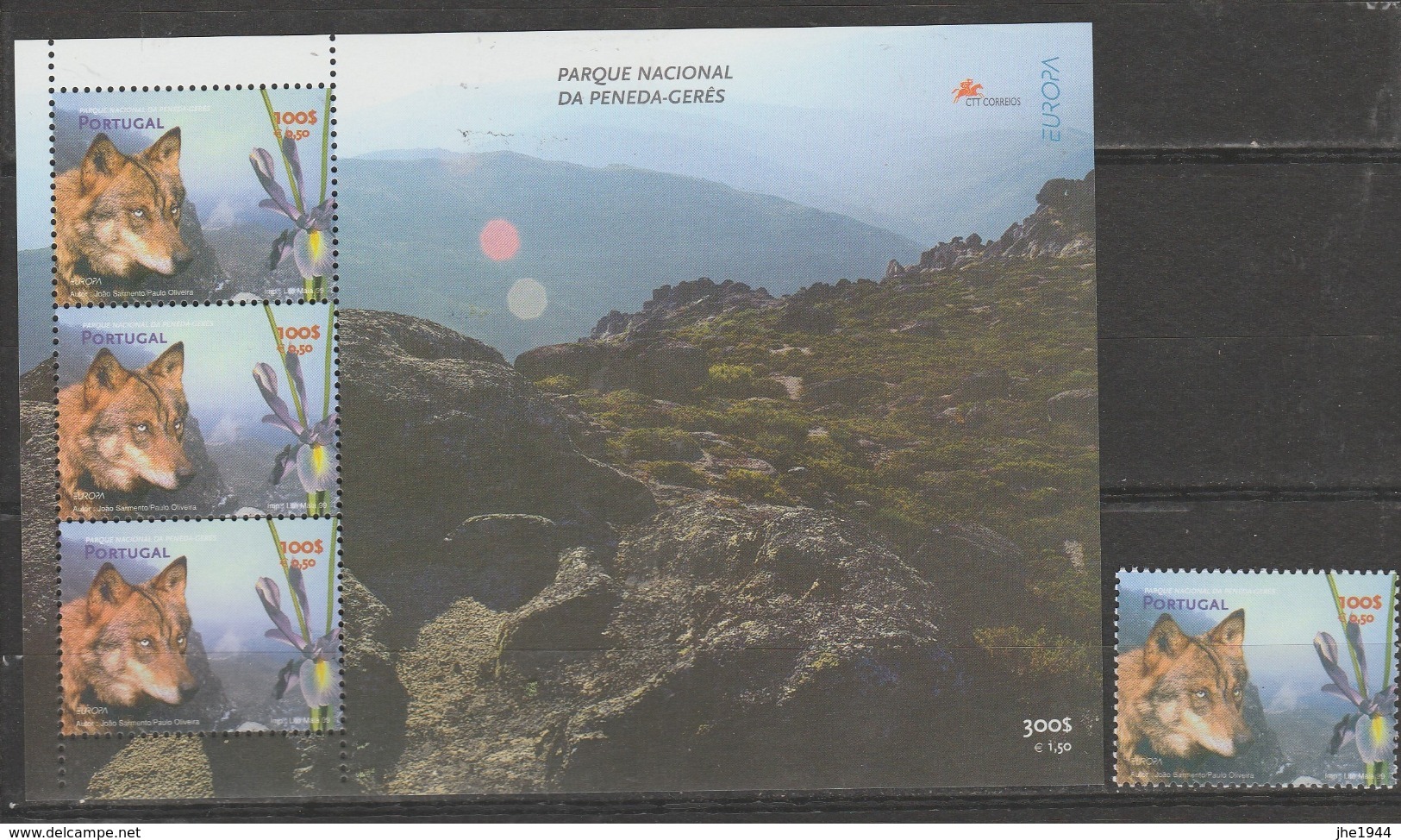 Portugal Europa 1999 N° 2316 Et BF N° 154 ** Reserves Et Parcs - 1999