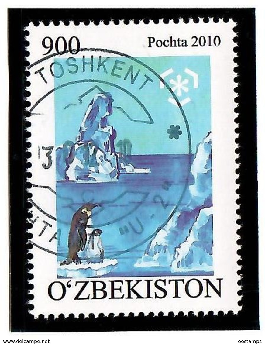 Uzbekistan 2010. Protect Polar Regions. 1v: 900  Michel # 917  (oo) - Ouzbékistan